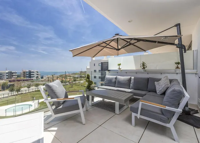 Vivi Homes -ivy Sea View, Bbq & Pool * Фуэнхирола